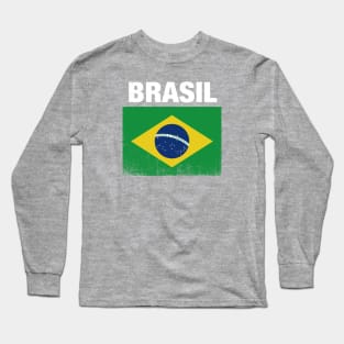 BRASIL Brazil Long Sleeve T-Shirt